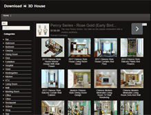 Tablet Screenshot of download3dhouse.com